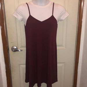 Jumper dress w/white full size white shirt-NWOT - Box 2